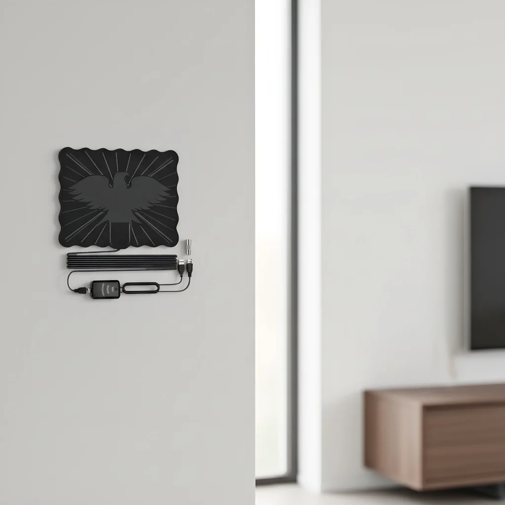 

Цифровая ТВ-антенна HD для небольших помещений и улицы — поддержка Smart 4K 1080P и всех старых телевизоров для бесплатных местных каналов