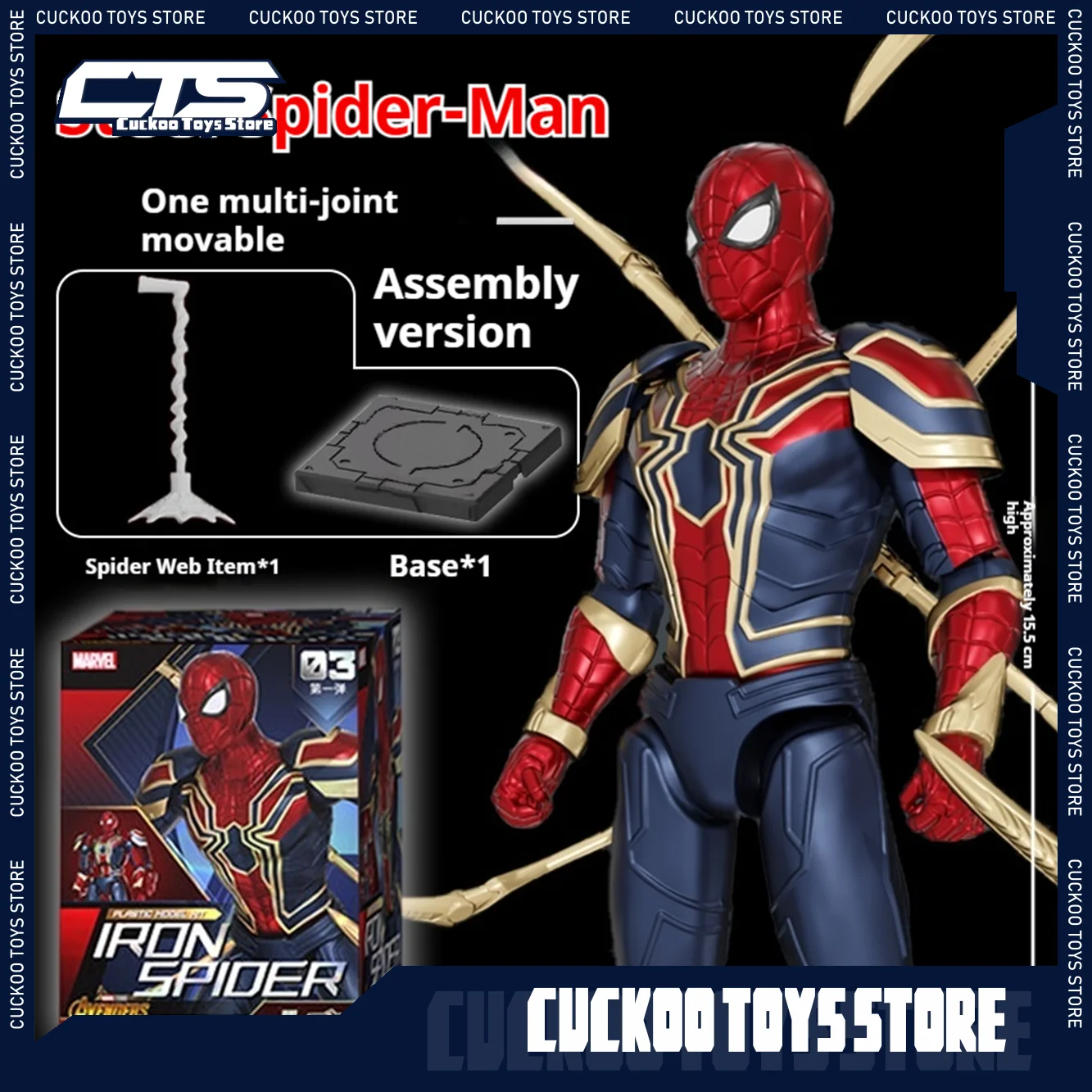 

Новый 6-стильный персонаж аниме Marvel, Железный человек, Человек-паук, Тор, Капитан Америка, Халк, Танос, фигурка, масштаб 1/12, собранная модель для детей