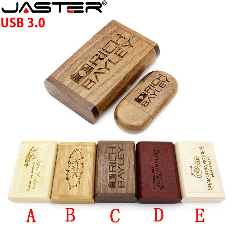

Флэш-накопитель JASSTER USB 3,0 с бесплатным логотипом и упаковочной коробкой, флэш-накопитель 4 ГБ, 8 ГБ, 16 ГБ, 32 ГБ, 64 ГБ, подарок для фотосъемки