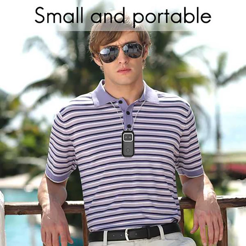 جهاز تنقية هواء صغير محمول للسيارة والمنزل ، أيون سالب ، سرعتين ، قابل للتعديل ، منقي رقبة معلق صامت ، من من من من من من نوع W ،