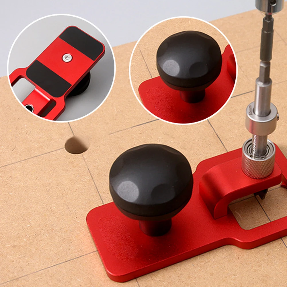 

For Crafting Projects Desktop Hole Puncher Aluminum And Stainless Steel Tool Complete Set Of Accessories Enhanced Usability