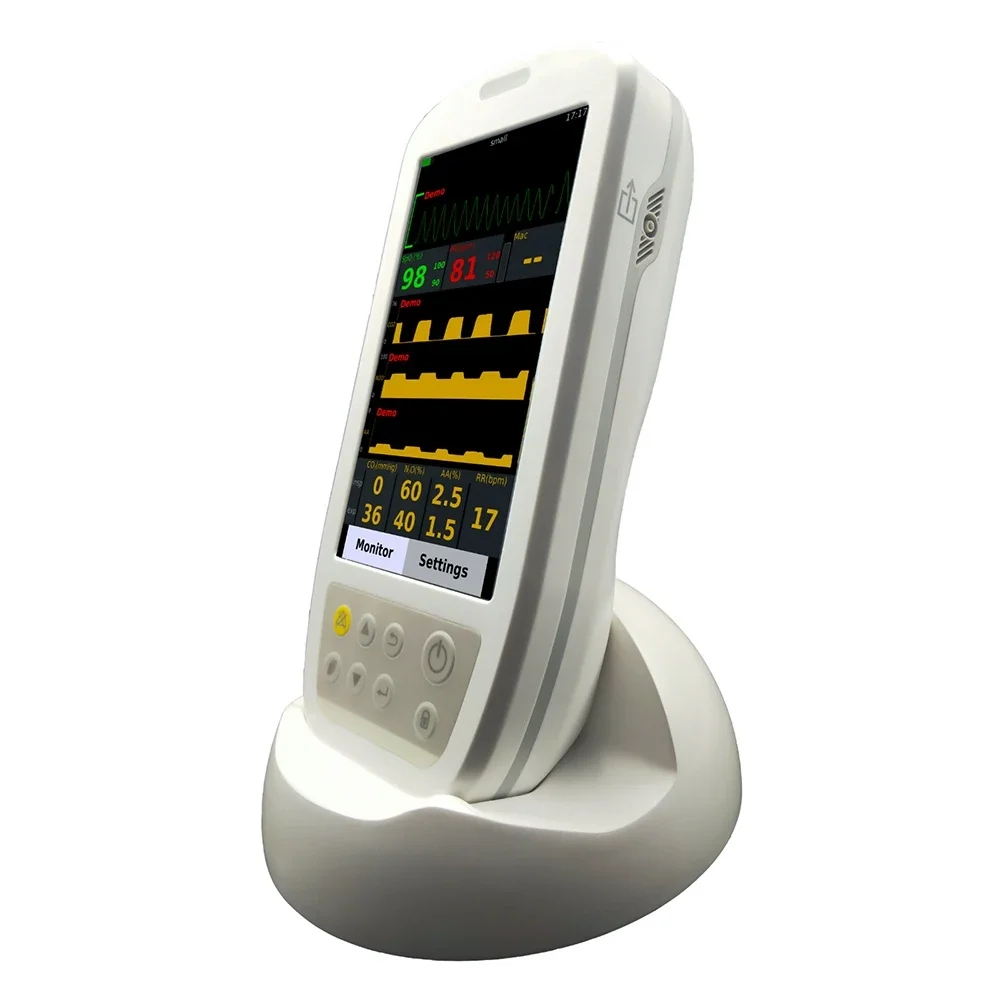 Smart F Vet Handheld anes thesia Gas Analyzer With ISO ENF SEV DES HAL Veterinary Equipment