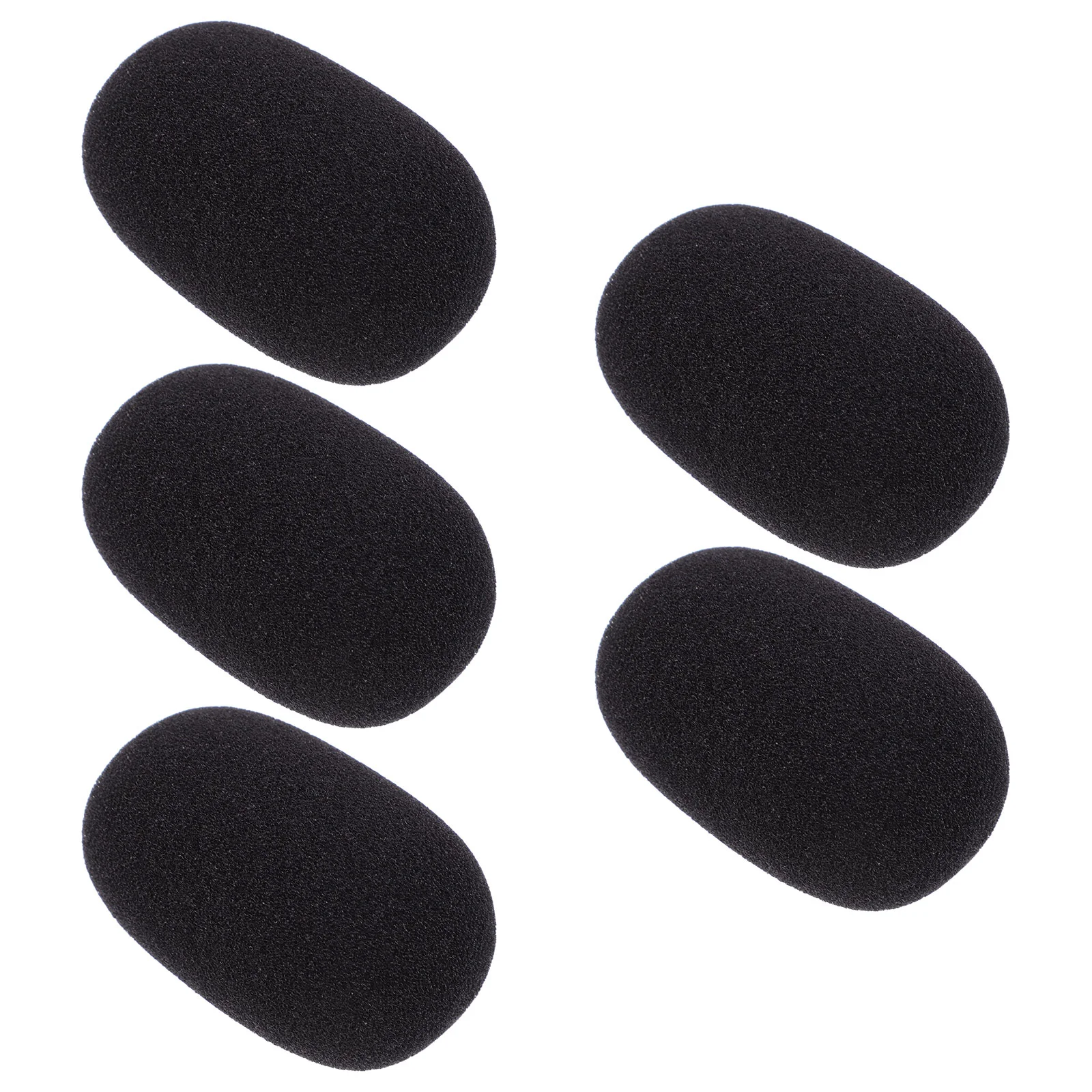 

5 Pcs Microphone Sponge Cover Covers Mini Windscreen Gooseneck Protectors for Protective Supplies Bearing Dust