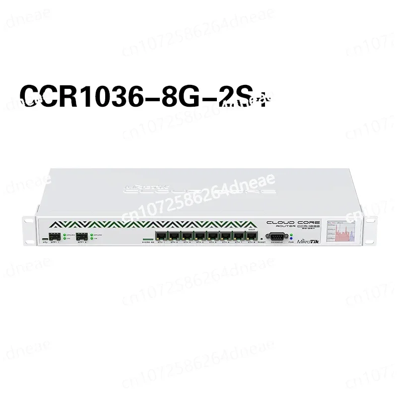 

MikroTik CCR-1036-8G-2S + 36 жил, 10 гигабит