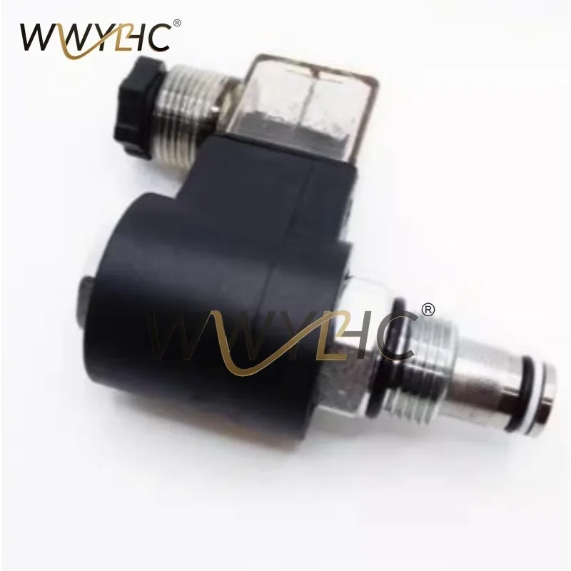 Suitable for SV08-20 Hydraulic Solenoid Valve Two Position Two Normally Closed Pressure Relief Valve Directional Valve