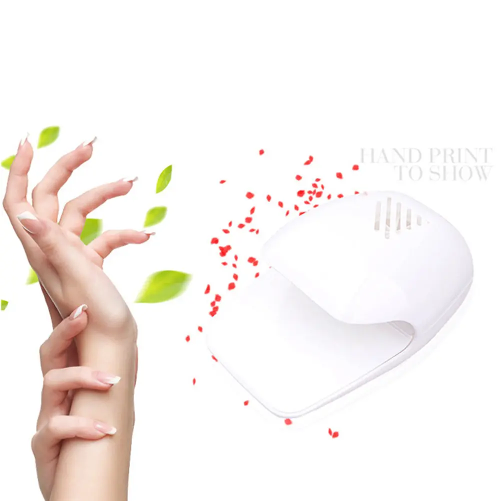 

Touch Controlled Mini Nail Dryer Powerful Air Circulation for Polish Drying Professional Manicure Salon Nail Art Tool