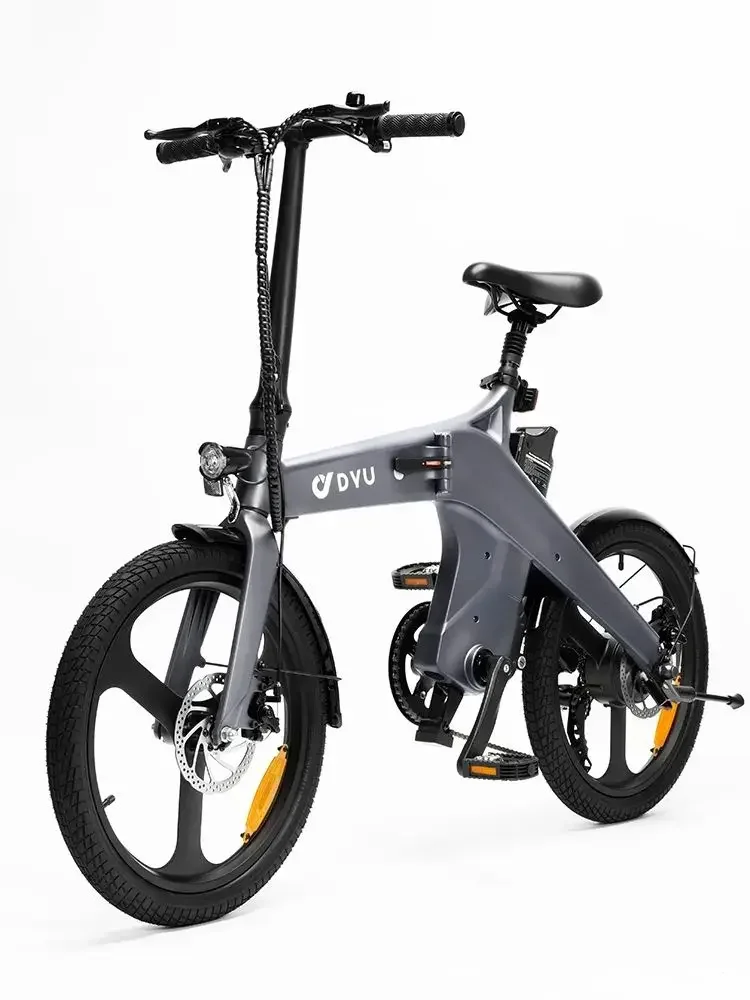 AliExpress dyu DYU T1 Folding Electric Bike 250W Motor City Ebike 36V10AH Battery Electric Bike 20 inch tire commuter electric bike
