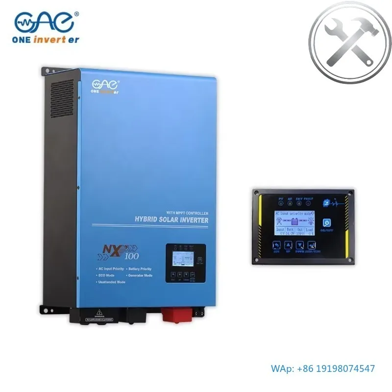 

Off Grid Solar Inverter 100V 2KW 4KW with Limiter Charging Rechargeable Power Inverter for Home Solar System