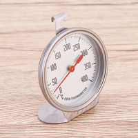 Oven Thermometer 0-400 Stainless Steel Large Screen Instant Read Kitchen Temperature Monitor For Grills Smokers Baking