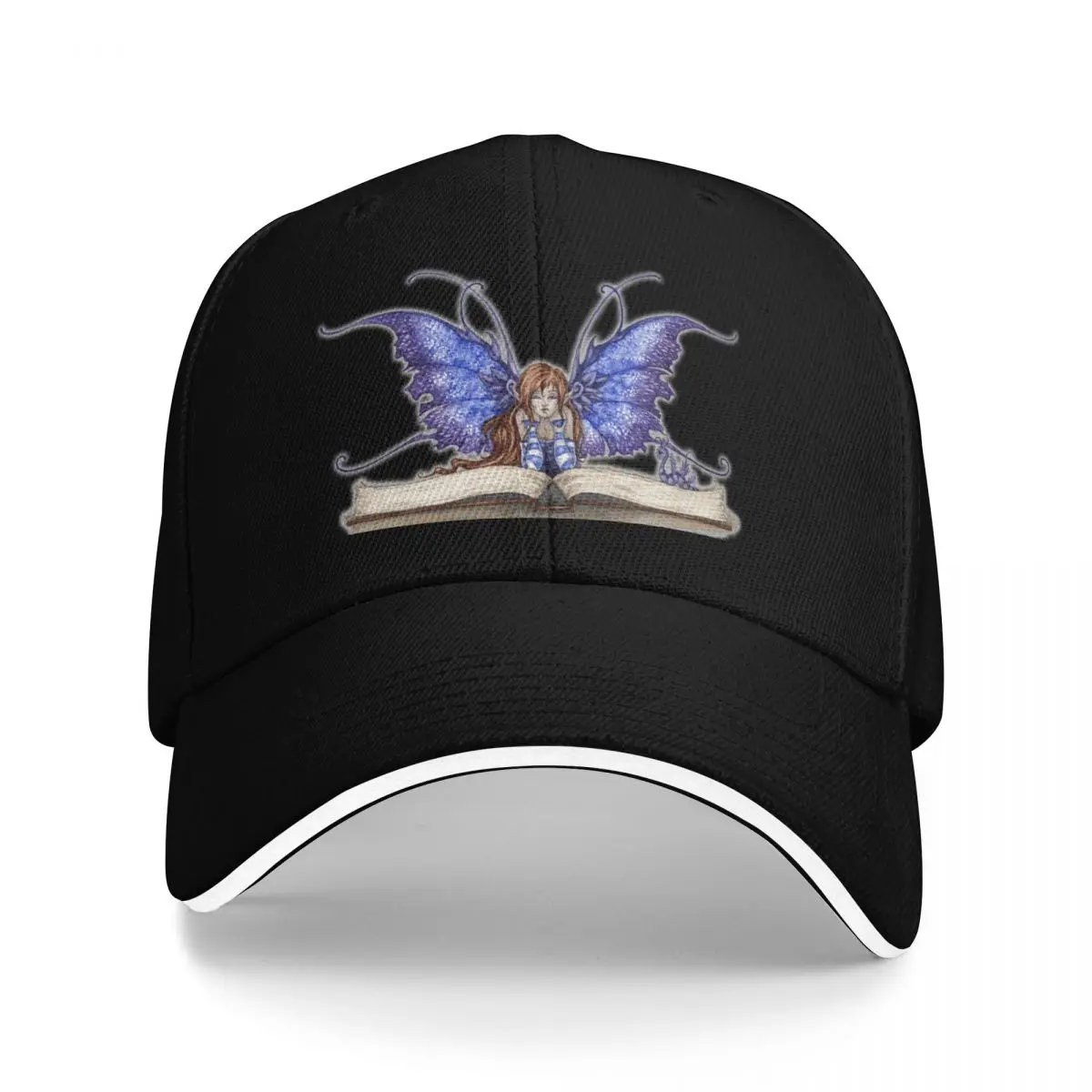 

Bookworm Book Fairy Baseball Cap Winter hat Golf Hat Woman Men's