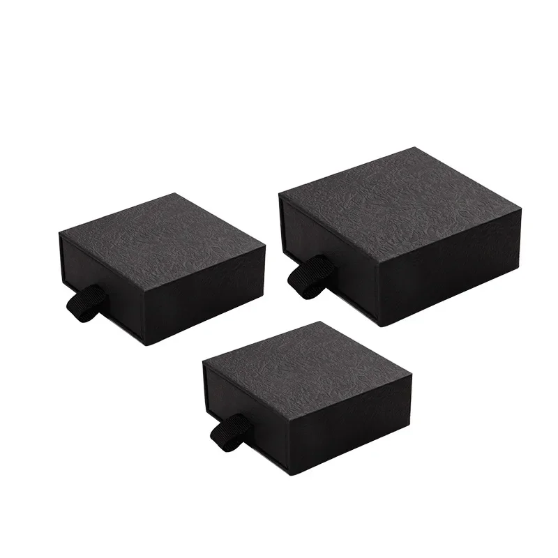 12/24pcs Carton Drawer Jewelry Boxes Earrings Rings Jewelry Packaging Case Necklace Bracelet Paper Jewellery Storage Organizer view 4