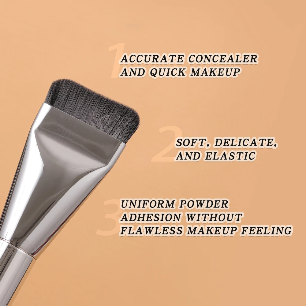 OVW Professional Ultra-Thin Foundation Brush No-Trace Smooth Application Makeup Blender Tool