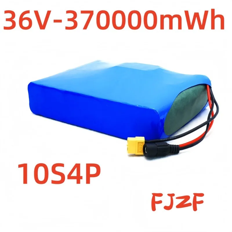 370000 ميجاوات ساعة 42 فولت نظام 10S4P 36 فولت بطارية ليثيوم ل ebike سيارة كهربائية دراجة سكوتر بمحرك 250 واط 750 واط مجهزة 25A BMS