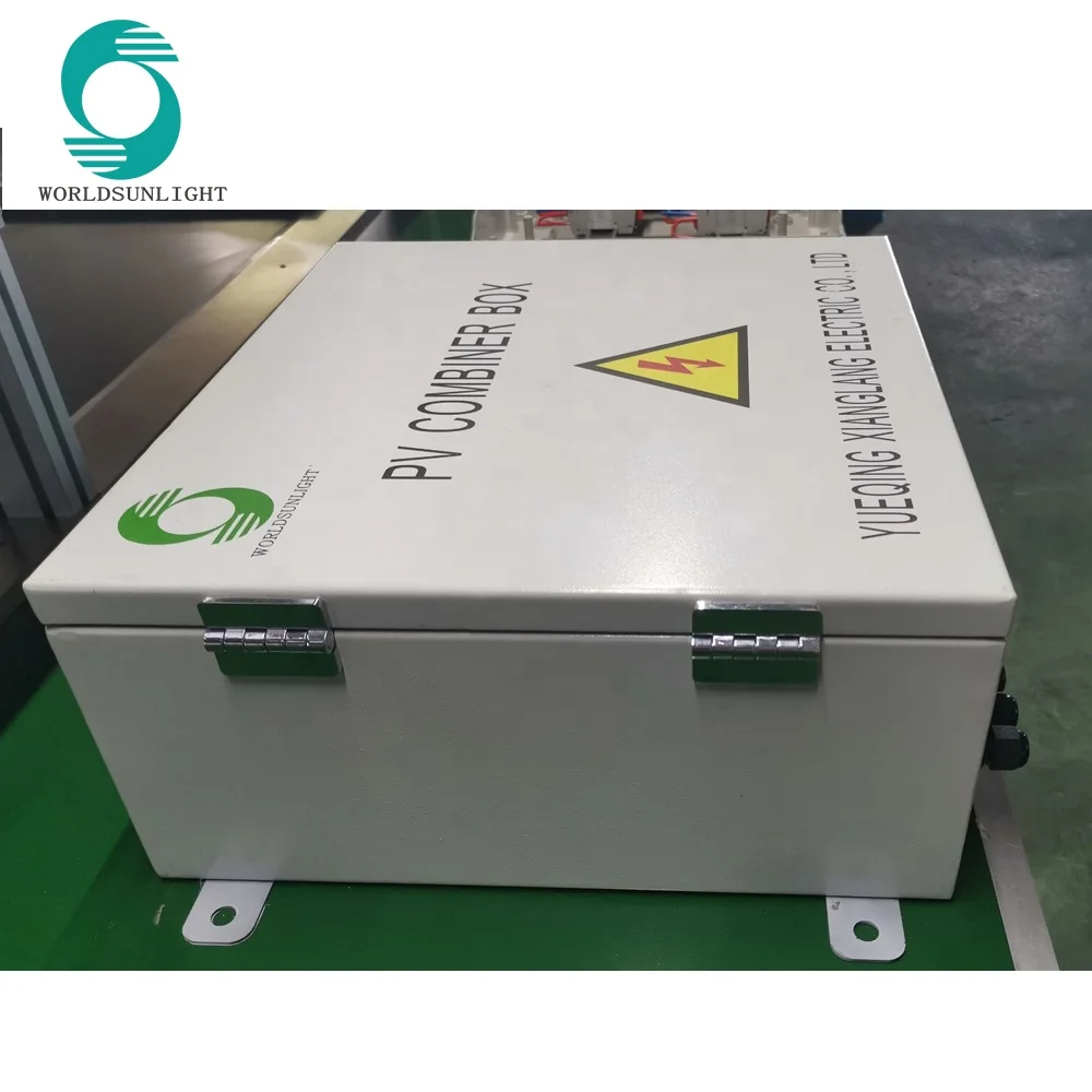 WSDB-PV6/1 IP65 6 IN 1 OUT 6 Strings 16A 1000V DC Solar PV Array Combiner Box