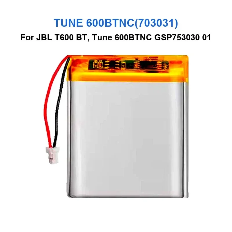 Batterie pour JBL 500 510 BT TUNE 510BT 500BT 750BTNC T600 600BTNC 600BTNC LIVE 500BT E55BT E45 MP3 MP4 660NC 660 GSP753030 633331