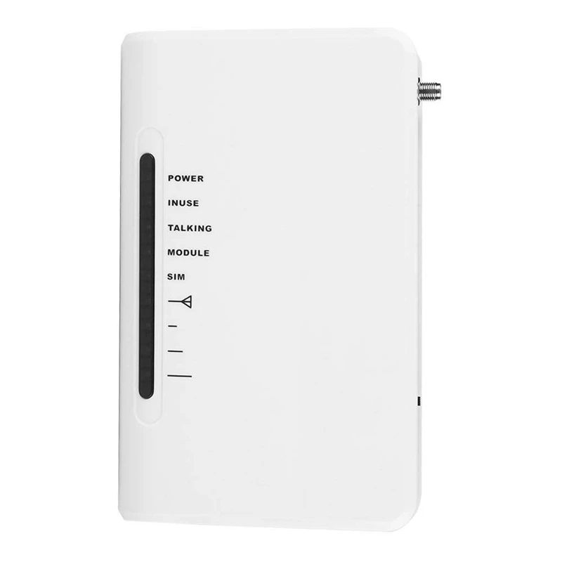 무선 터미널 흰색 플라스틱 4G DTMF, 데스크탑 유선 전화 오디오 카세트 셀룰러 카드 (US 플러그)
