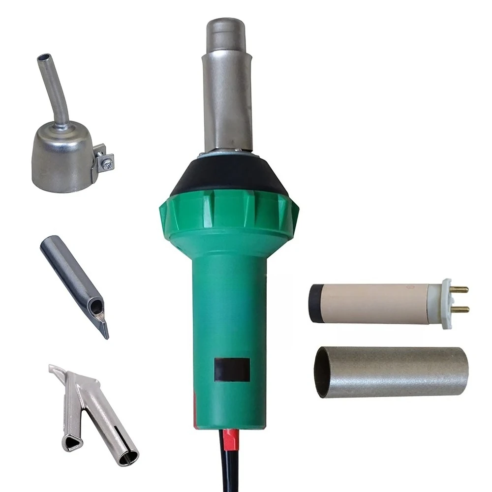 (DG-1600) 1600W 230V New Item Digital Plastic Hot Air Welding G un Welding Torch Kits with Air Volume Adjustable