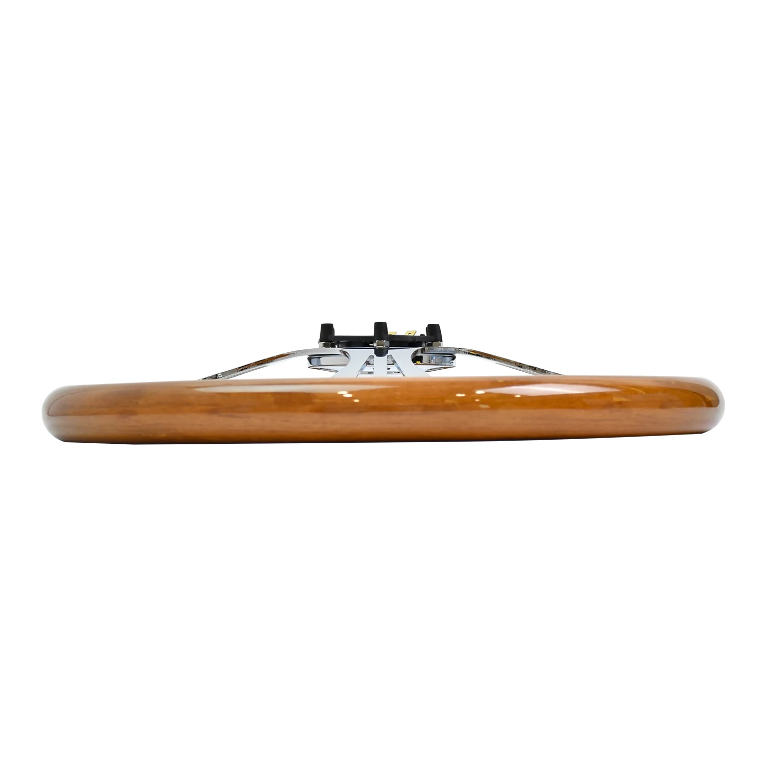 Universal 380mm Solid Wood Racing Steering Wheel 15 Inch Wood Auto Sports Drifting Steering Wheel Racing car steering wheel view 6