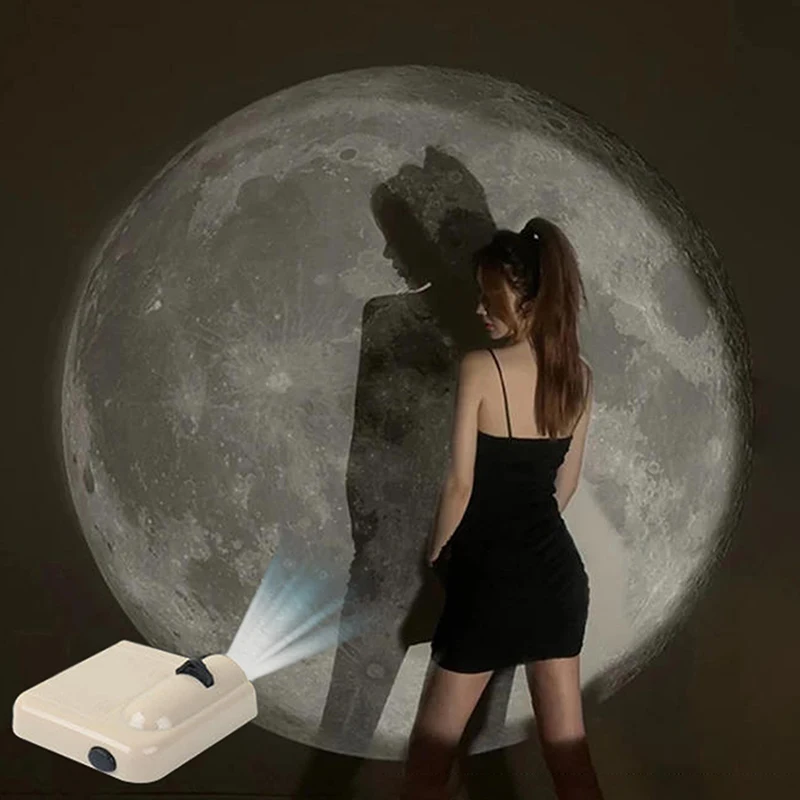 Erde Mond Projektion Lampe Stern Projektor Planet Projektor Hintergrund Atmosphäre Led Nachtlicht Für Kinder Schlafzimmer Wand Dekor