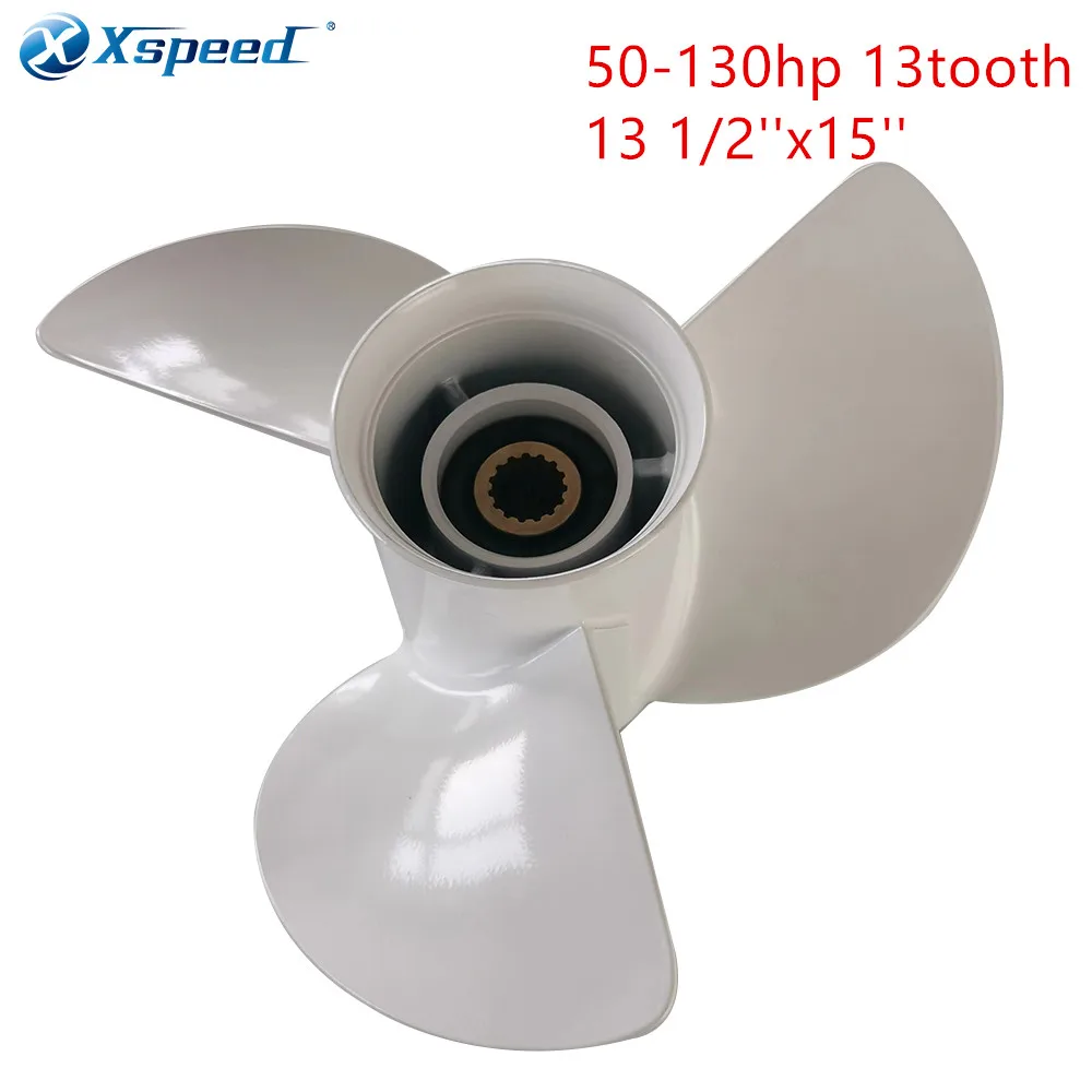 

Xspeed Propeller Marine 50-130HP 13 1/2''x15'' 3blade For YAMAHA Outboard Engineer 13tooth