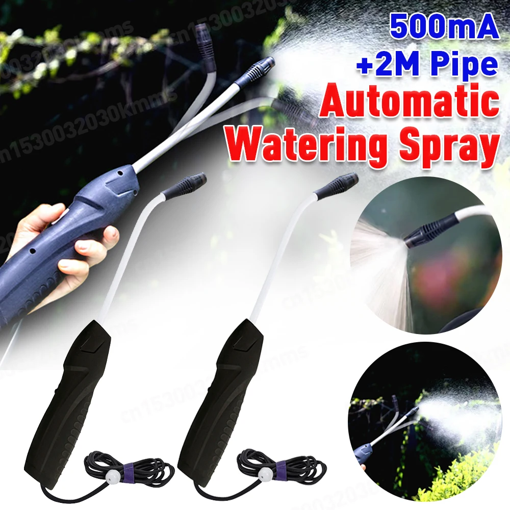 Electric Plant Sprayer Watering Spray Wand Rechargeable Battery Garden Sprayer Plant Mister Sprayer Yard Lawn Weeds Plants