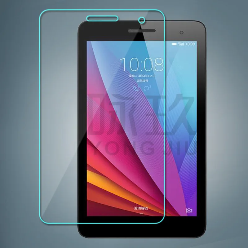 قرص الزجاج المقسى تشديد الزجاج لهواوي X1/LTE T2-7 خدش برهان شاشة LCD حامي الفيلم