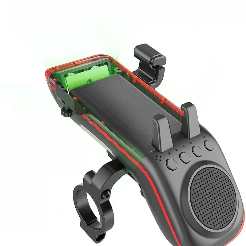 

Bicycle bluetooth speaker, LED light mobile power supply, riding bracket, mountain bike tail light speaker, road bike