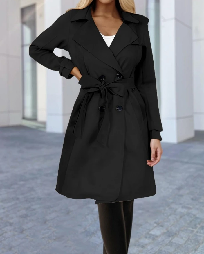Рисунок 4 - Женский двубортный длинный Тренч