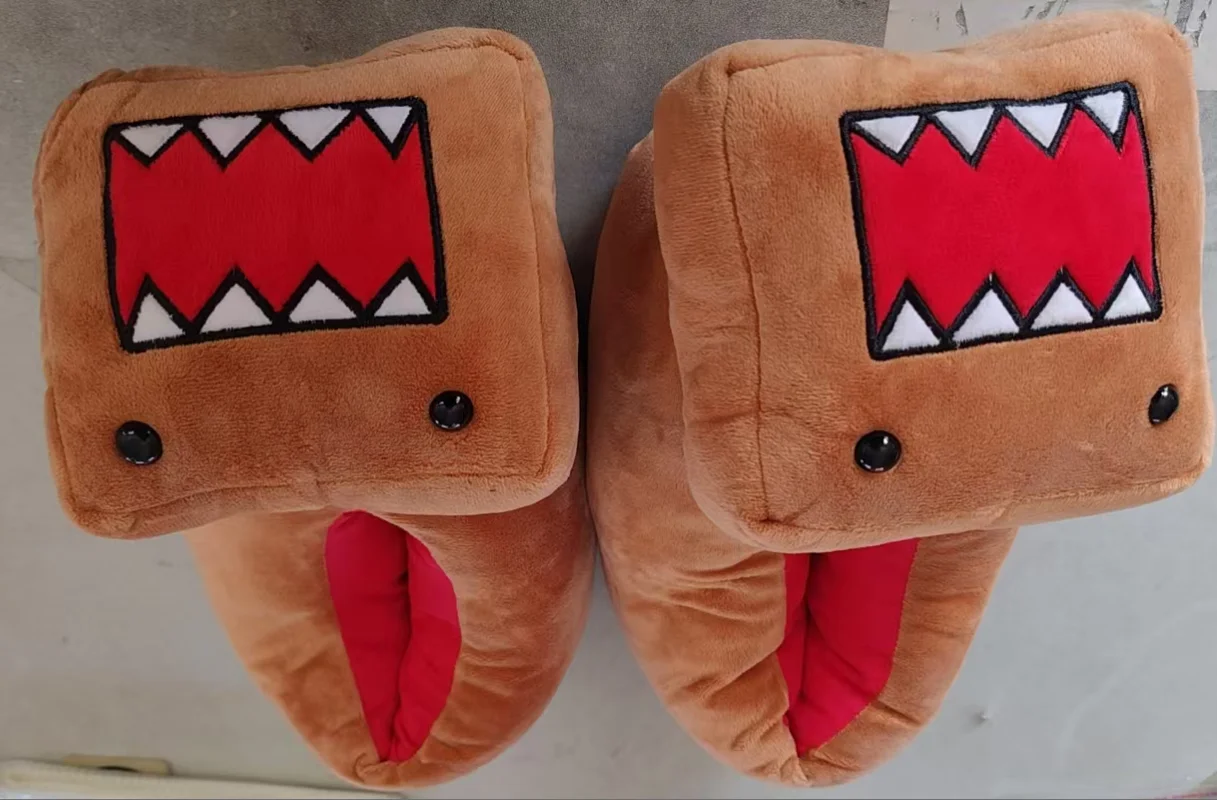 ハイランド牛ハロウィンマイケルマイヤーズチャッキーぬいぐるみスリッパホラー幽霊のような黒卿悪魔ウサギの家の靴ソフト面白いスリッパ