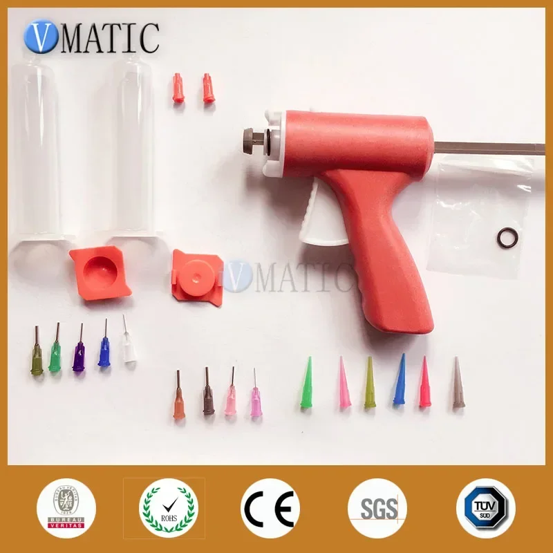 Free Shipping Hotcake 30/55 ml 30/55 cc Manual Glue Syringe Caulk Gun