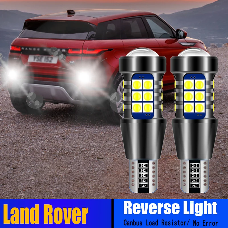 

2pcs Auto T15 LED Reverse Lights Canbus No Error Bulb W16W Lamp For Land Rover Discovery Sport Freelander 2 Range Rover Evoque