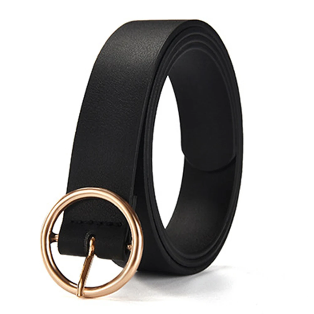 

Women'S Belt For Jeans Casual Pants Scratch Resistant Wear Resistant Adjustable Metal Buckle Anti Slip Stylish