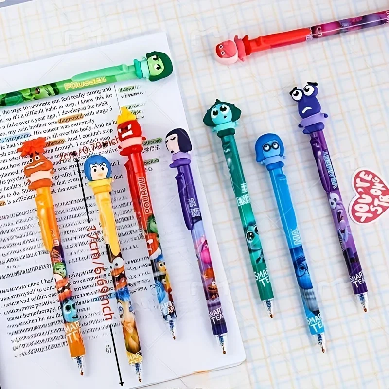 9pcs Brain spy team ballpoint pen, erasable neutral pen, office supplies, essential for learning