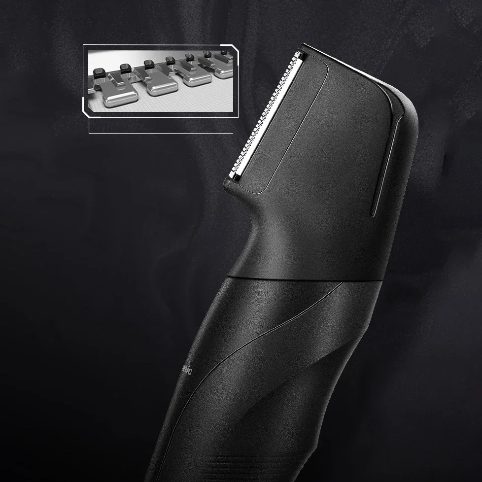 Panasonic Wet Dry Groin Body Trimmer For Men Face Beard Hair Trimmer Clipper Pubic Ball Electric Shaver Body Groomer