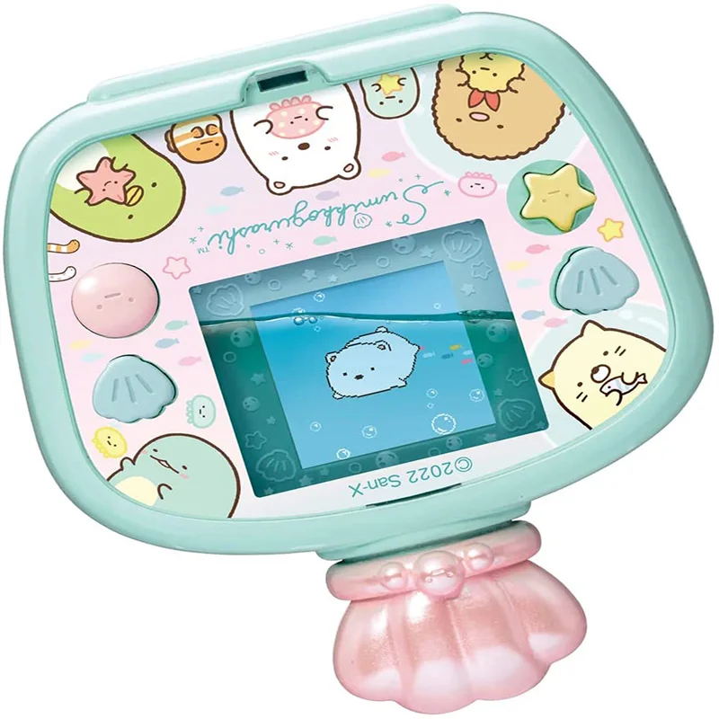 2022 original tamagotchi takara tomy eletrônico animal de estimação sumikkogurashi água padrão cor tela jogo console brinquedo para crianças presente