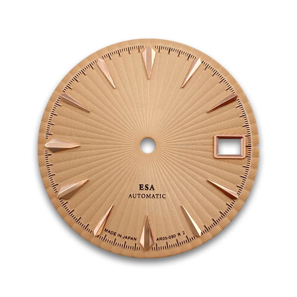 28.5mm S Logo Cocktail Dial Suitable for Nh35 Automatic Movement Gradient Dial Watch Modification Accessories