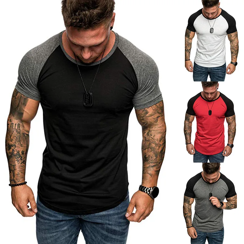 Fitness Gym T Shirt Men Quick Dry Running Shirt Compression Sport Shirt Male Gym Workout Sport Short Sleeve Summer T-shirt Men