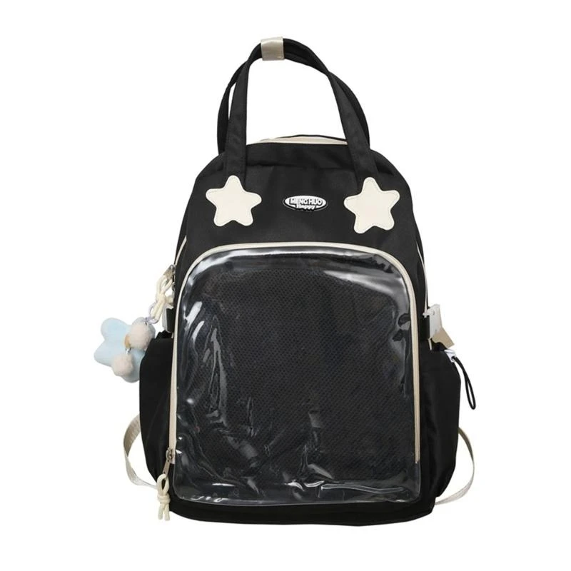 

A3PE Ita Bag Multipurpose Backpack Crossbody Bag Shoulder Bag Pin Display