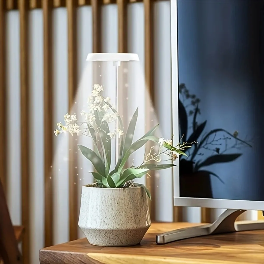 

New Height/Angle Adjustable LED Plant Grow Light Dimmable Full Spectrum Full Spectrum Lamp USB Timer Ring Grow Light Hydroponics