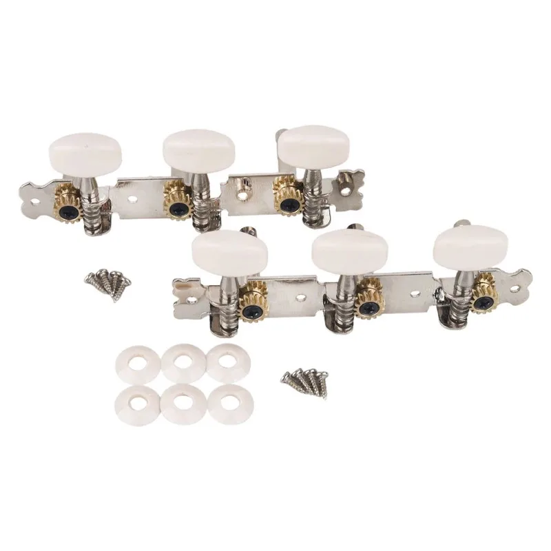 Machine Heads for Acoustic Guitar, Tuning Pegs, Accessories for Classical Acoustic Folk Guitar
