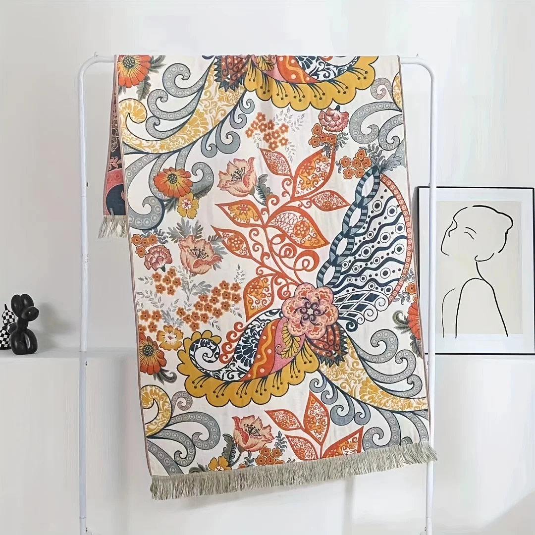 Soft & Absorbent 100% Cotton Bath Towel – Quick-Dry, Non-Pilling, Low-Lint Design | Ideal for Home, Beach, Gym | 31×63 in (79×16 view 7