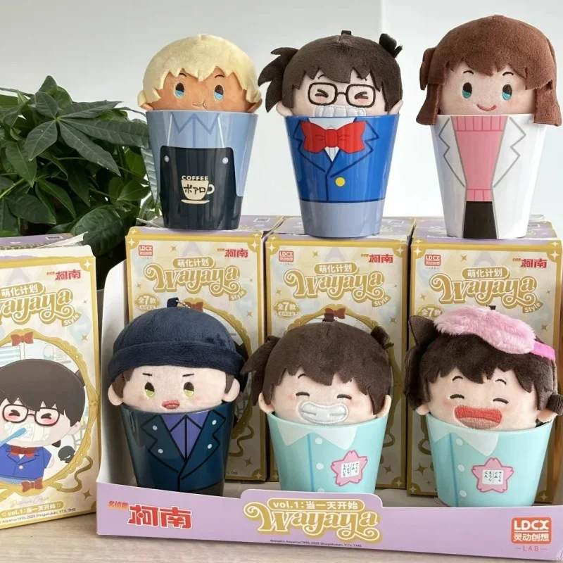 

Genuine Detective Conan Wayaya Style Toothbrush Set Blind Box Conan Edogawa Hideichi Akai Descend Zero Mysterious Box Gift Toy
