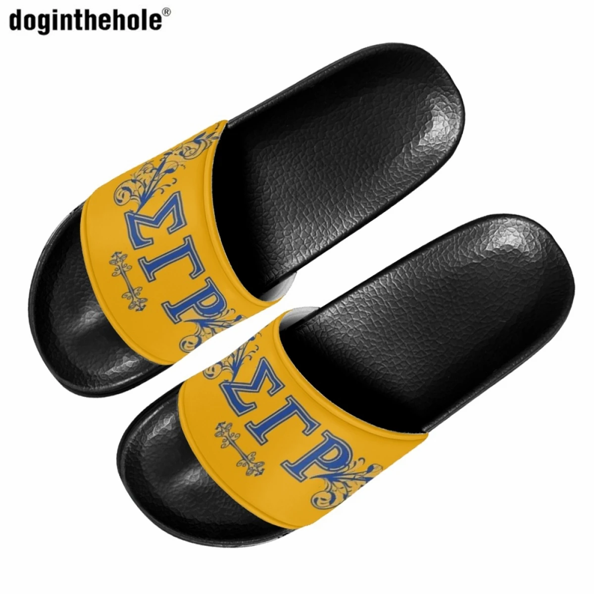 

Doginthehole Sigma Gamma Rho Sorority Women's Summer Non-slip Slippers Home Light Bathroom Slippers Ladies EVA Beach Sandals