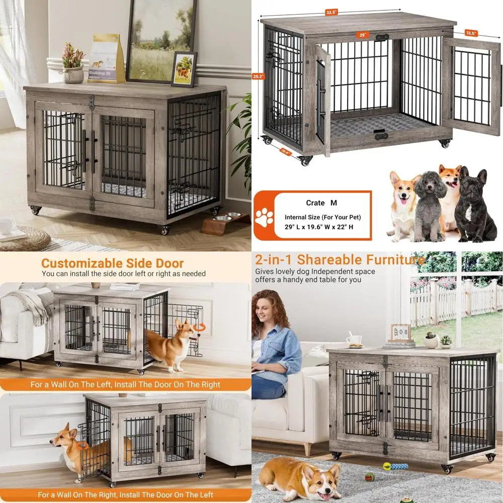 Medium Size Wooden … - image