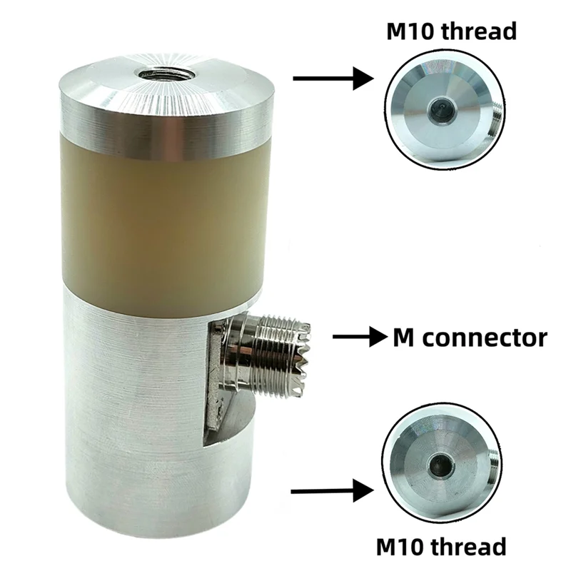 

A95I-Pac12 Portable Shortwave Antenna Base GP Shortwave Antenna For Vehicle-Mounted Antenna Outdoors Instrument Part