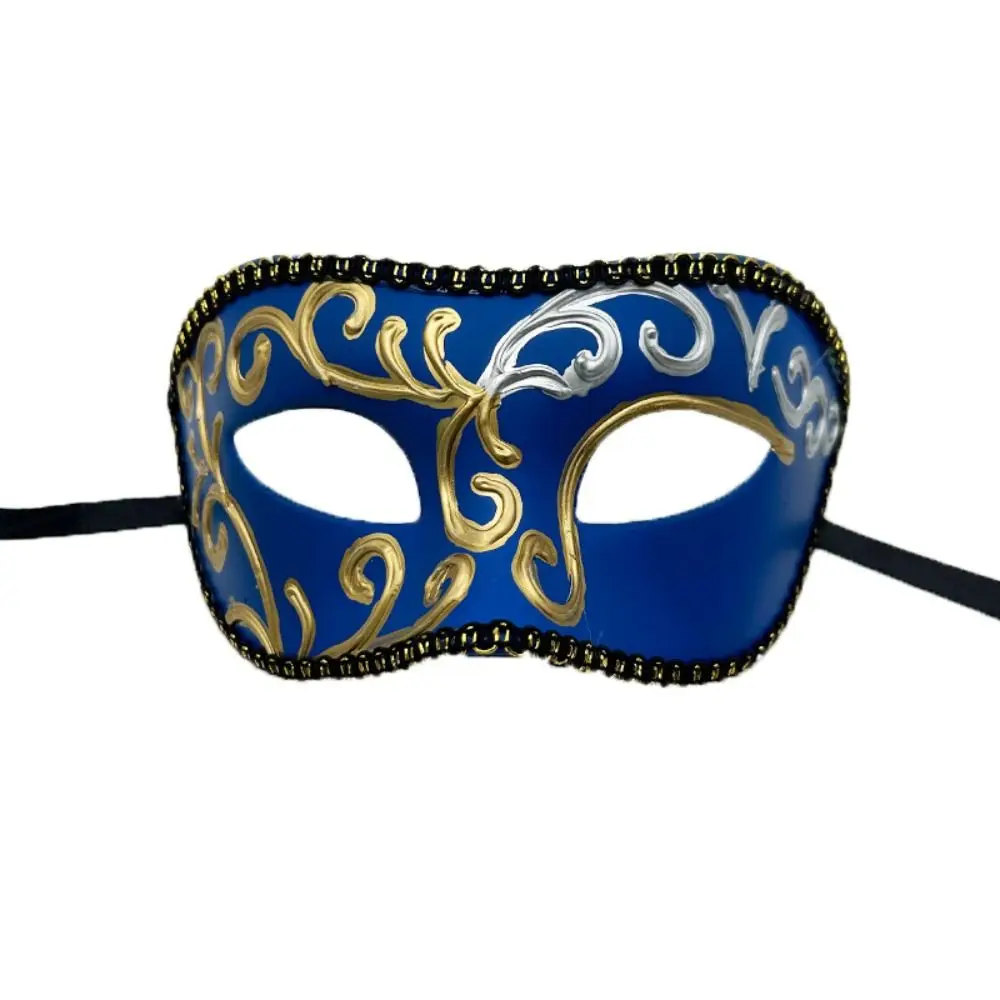 Half-face Venetian Mask Face Cover Plastic Masquerade Mask Performances Props Masquerade Mask Half Face Mask Carnival Party