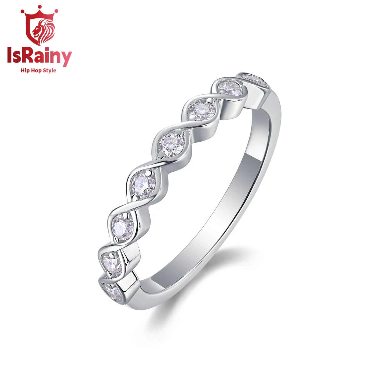 

IsRainy, в стиле хип-хоп, рок, твердая искусственная серебряная, круглая, реальная Гра, раньше помолвки, ювелирные изделия из драгоценных камней