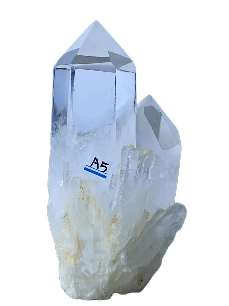 AAAA+Natural Energy Quartz White Crystal Cluster Obelisk Reiki Healing Meditation Chakra Gemstone Wand  Home Decor