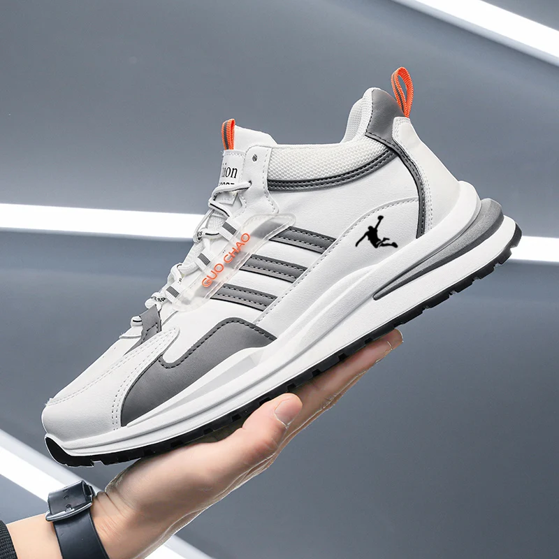 

2025 New Men's Board Shoes,sneakers,skate shoes,Casual Shoes shock-absorbing Casual unisex soft-soled non-slip Soft Sole Boost