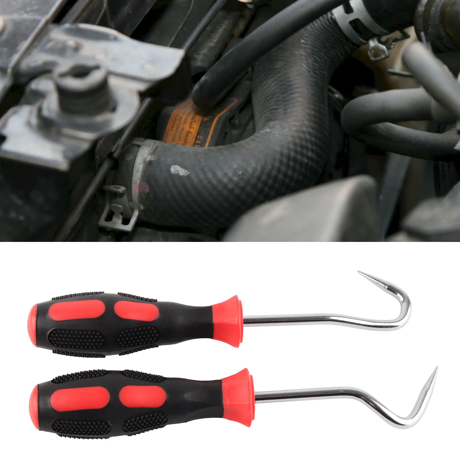 Hose Removal Hook Vehicle Maintenance Tool for Radiator Heater  Line Hose Removal Hook Hose Removal Hook Set